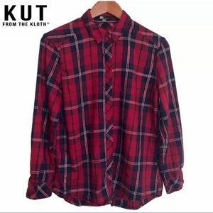 Kut From the Kloth Plaid Shirt